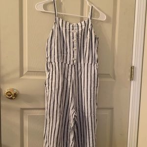 Striped Pantsuit